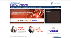 Desktop Screenshot of kontormatik.net